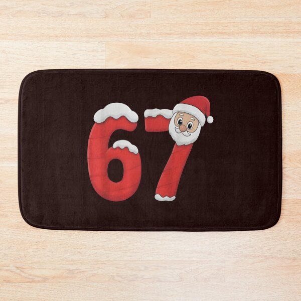 Item preview, Funny Christmas 67 Design – Santa – Holiday Festive Tee for Gen Alpha designed and sold by KamalaDesign.