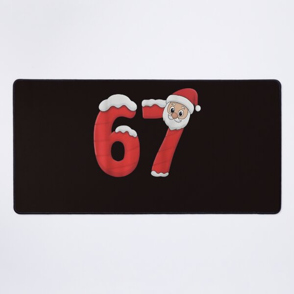 Item preview, Funny Christmas 67 Design – Santa – Holiday Festive Tee for Gen Alpha designed and sold by KamalaDesign.