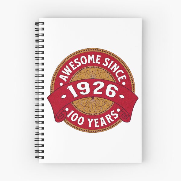 Item preview, Awesome Since 1926,  100 Years, birthday gift designed and sold by Ray's Photos & Art.