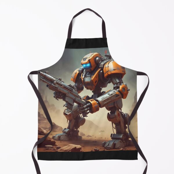 Item preview, Robot with gun designed and sold by viaviotess.