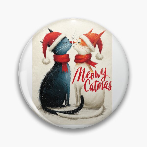 Item preview, Meowy Catmas card designed and sold by MendaciousMina.