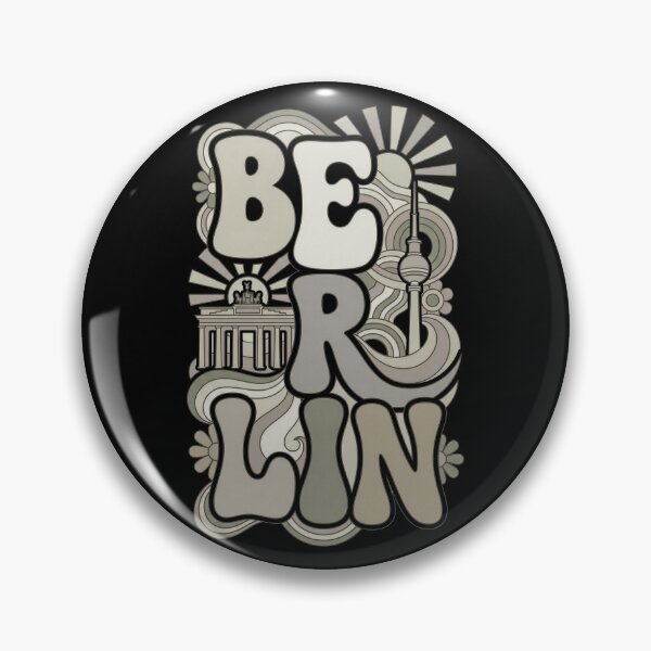 Item preview, Berlin Groovy Retro 70s Travel  designed and sold by WAMTEES.