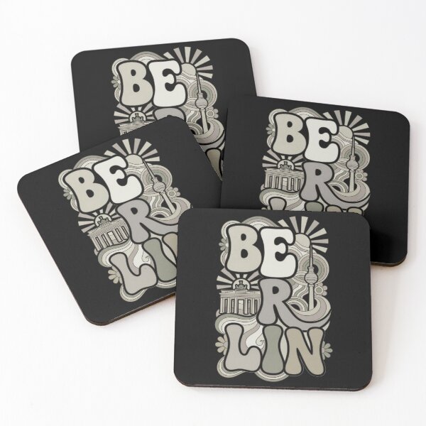 Item preview, Berlin Groovy Retro 70s Travel  designed and sold by WAMTEES.