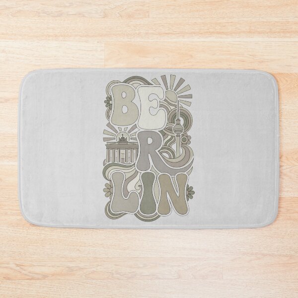 Item preview, Berlin Groovy Retro 70s Travel  designed and sold by WAMTEES.