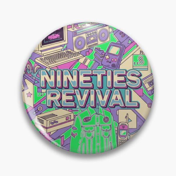 Item preview, Retro 90s Style Logo – Classic Nostalgia & Vintage Vibes of the 1990s designed and sold by GlobalBoom.