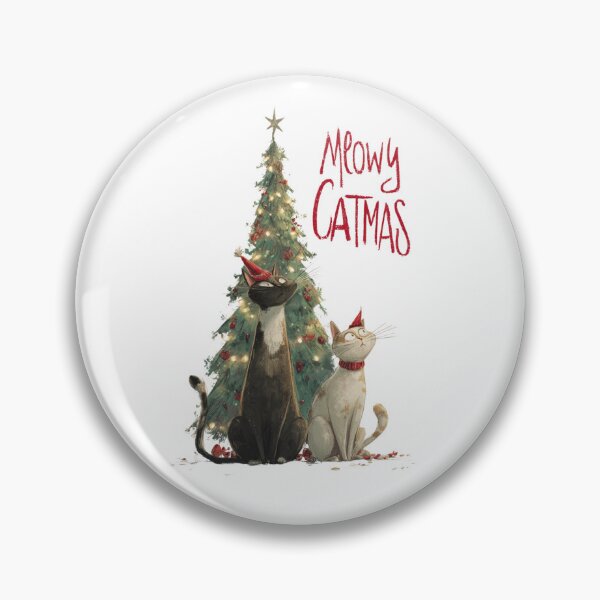 Item preview, Meowy Catmas card designed and sold by MendaciousMina.
