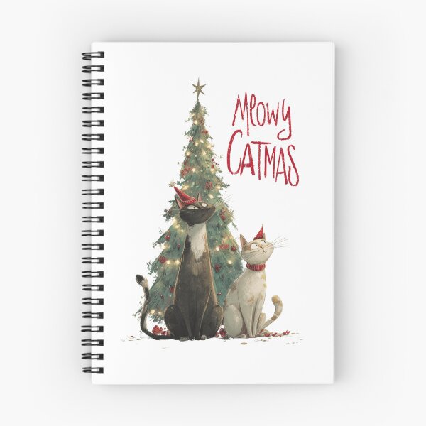 Item preview, Meowy Catmas card designed and sold by MendaciousMina.