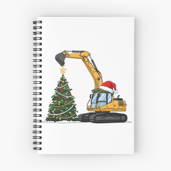 Item preview, Christmas Excavator Christmas Kids Construction designed and sold by KroghDs.