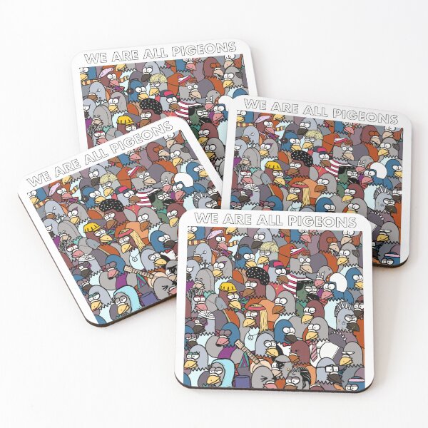 Item preview, We Are All Pigeons designed and sold by walkswithalex.