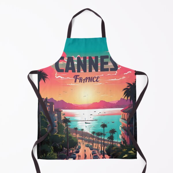 Item preview, Cannes France Beach Poster Home Wall Decor Art designed and sold by GTwoThree.