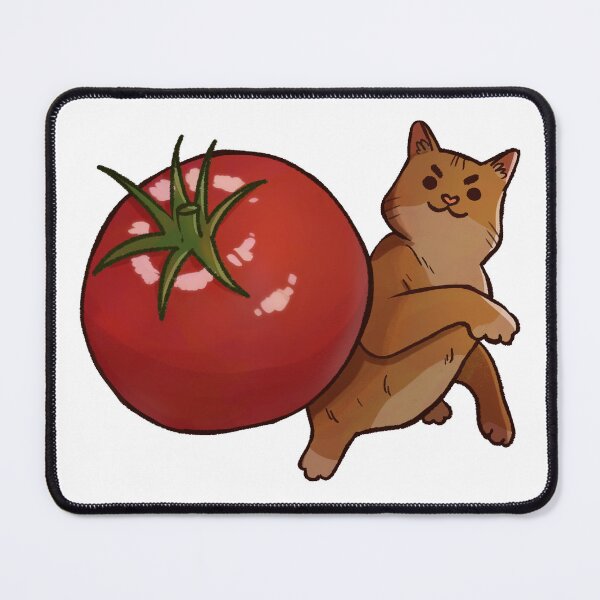 Item preview, Cat throwing tomato designed and sold by Asutip.