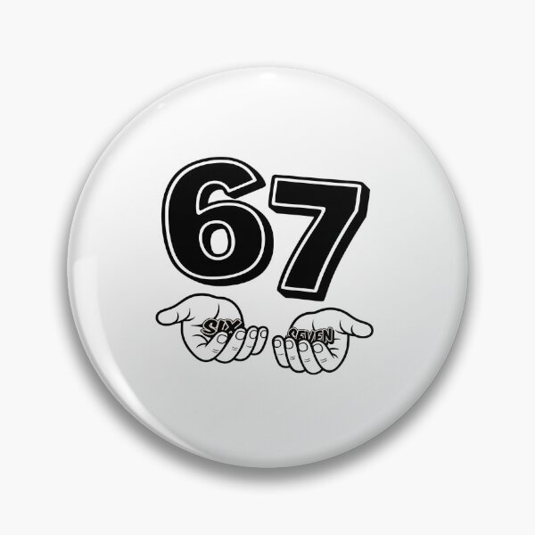 Item preview, Six Seven 67 t-shirt designed and sold by Winther-Art.
