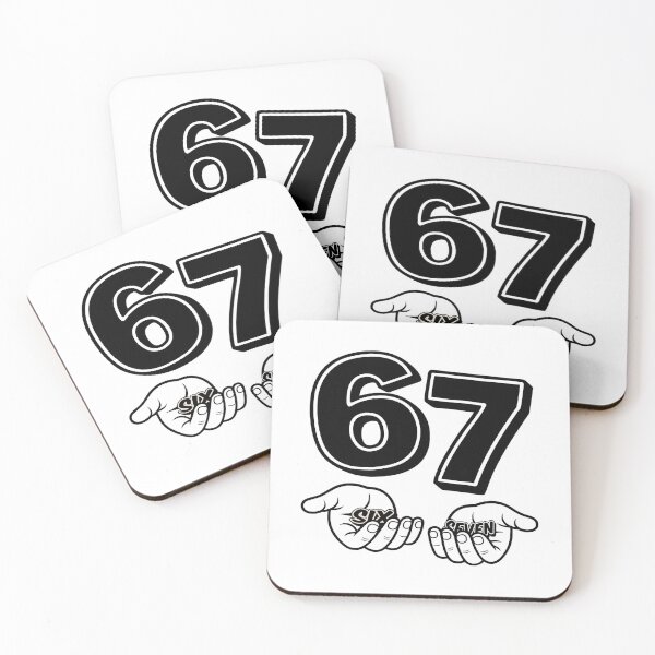 Item preview, Six Seven 67 t-shirt designed and sold by Winther-Art.