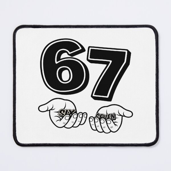 Item preview, Six Seven 67 t-shirt designed and sold by Winther-Art.