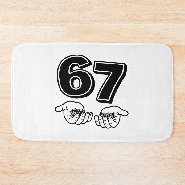 Item preview, Six Seven 67 t-shirt designed and sold by Winther-Art.