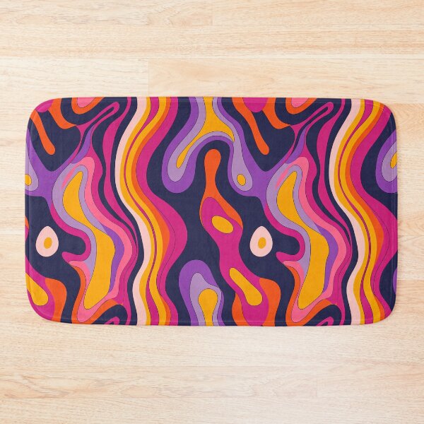Item preview, Groovy wavy pattern  designed and sold by FatBirdie.