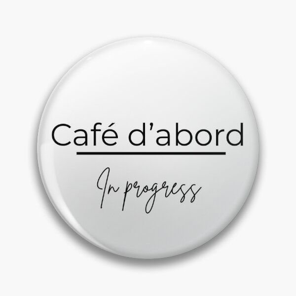 Item preview, Coffee First (In progress) - Humorous Coffee Quote - Coffee Lover Gift designed and sold by Batirelle.