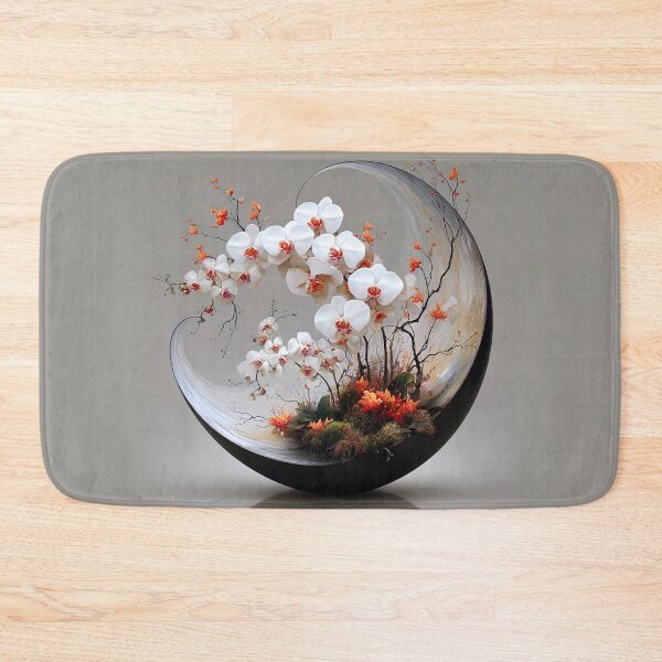 Item preview, Crescent Harmony: Orchids in Reflection designed and sold by bloorose.