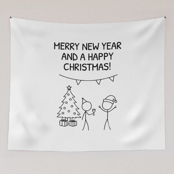 Item preview, XKCD End-of-Year Greeting Chaos designed and sold by AnnSign.