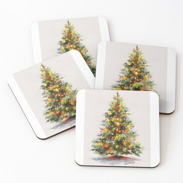 Item preview, Watercolor Christmas tree designed and sold by MendaciousMina.