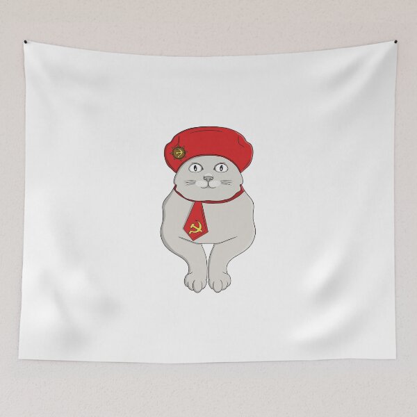 Item preview, My Cat is a Communist - Funny Soviet Meme Cat  designed and sold by shopdiego.