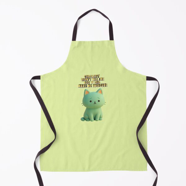 Item preview, Curious Cat With Insecure Feelings designed and sold by TrendTex.