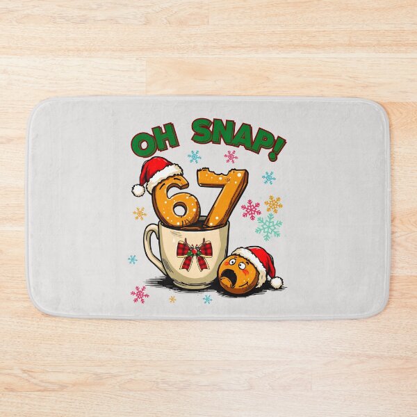 Item preview, Funny Meme OH Snap Gingerbread 67 Brainrot Lover Gift designed and sold by Zayavca.