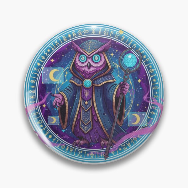 Item preview, Mystic Owl Sorcerer – Arcane Wisdom Edition designed and sold by Tily360.