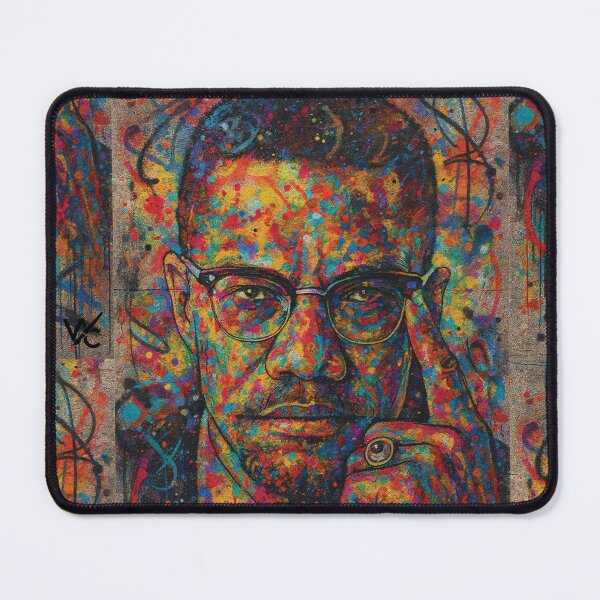 Item preview, Malcolm X Digital Graffiti designed and sold by Wildched Artistry.