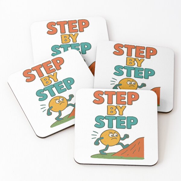 Item preview, Step by Step Motivation Illustration designed and sold by AntonioJ8.