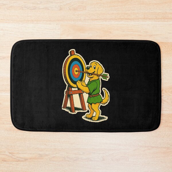 Item preview, Castlecore Pets: Labrador – Joyful Archer Fetch – Gift for Labrador Lovers • Retro Comics • Vintage Halftone designed and sold by JacobKAurumhead.