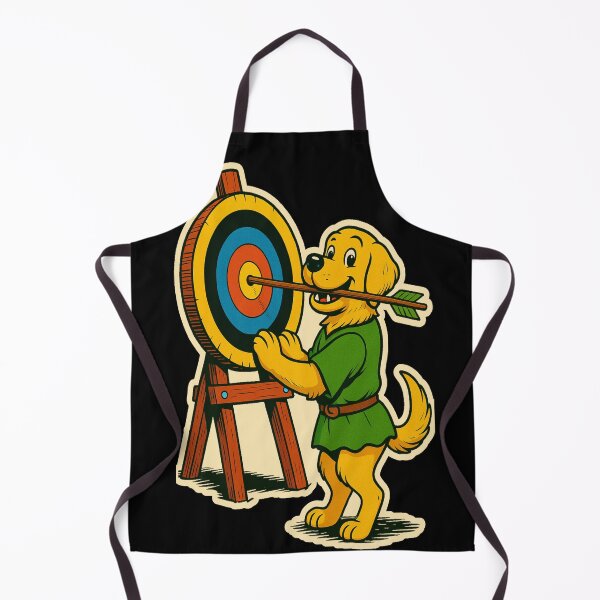 Item preview, Castlecore Pets: Labrador – Joyful Archer Fetch – Gift for Labrador Lovers • Retro Comics • Vintage Halftone designed and sold by JacobKAurumhead.