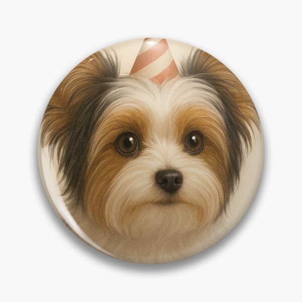 Item preview, Belated Birthday Biewer Yorkshire Terrier Card designed and sold by GivingJoy.