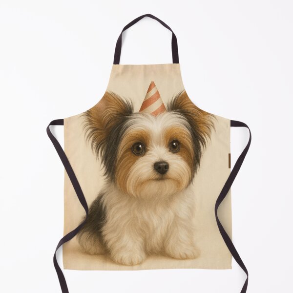 Item preview, Belated Birthday Biewer Yorkshire Terrier Card designed and sold by GivingJoy.