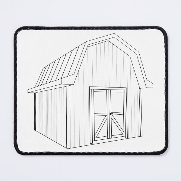 Item preview, Gambrel Shed designed and sold by ShedSheets.