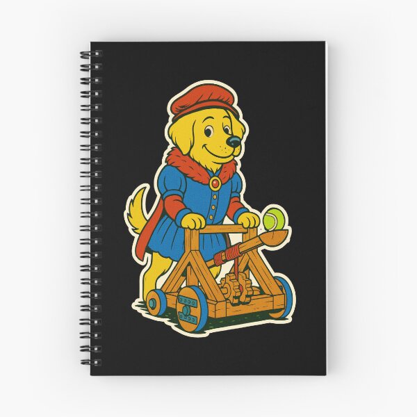 Item preview, Castlecore Pets: Labrador – Siege Engineer with Trebuchet – Gift for Labrador Lovers • Retro Comics • Vintage Halftone designed and sold by JacobKAurumhead.