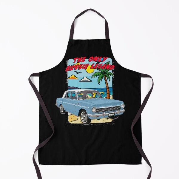 Item preview, EH Holden The Only Aussie Legend Classic Car Art in Light Blue designed and sold by Michael van der Hoorn.
