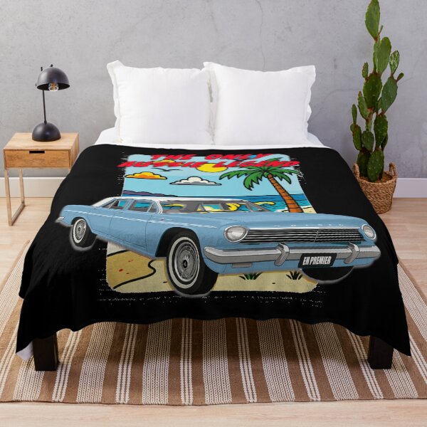 Item preview, EH Holden The Only Aussie Legend Classic Car Art in Light Blue designed and sold by Michael van der Hoorn.