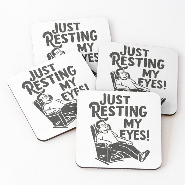 Item preview, Just Resting My Eyes designed and sold by CloudyPress.