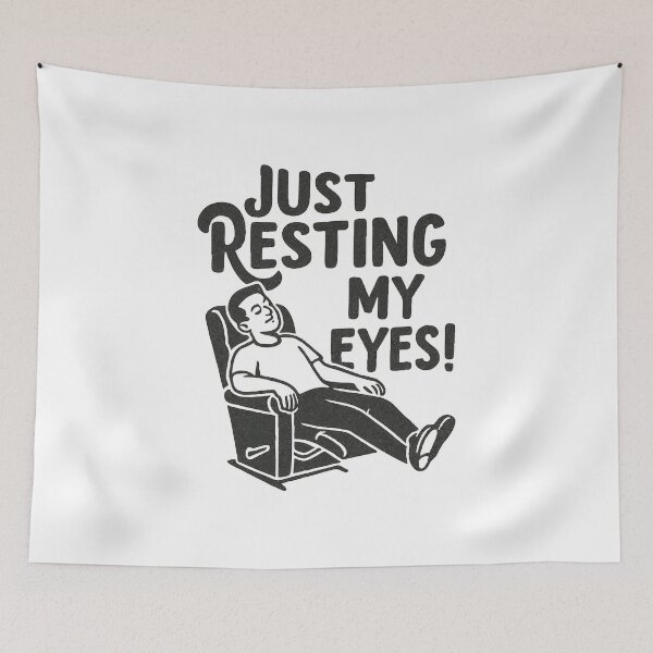 Item preview, Just Resting My Eyes designed and sold by CloudyPress.