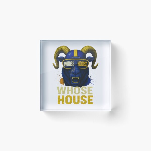 Item preview, Rams Whose House Ram Game Day designed and sold by LAKERSIN5.