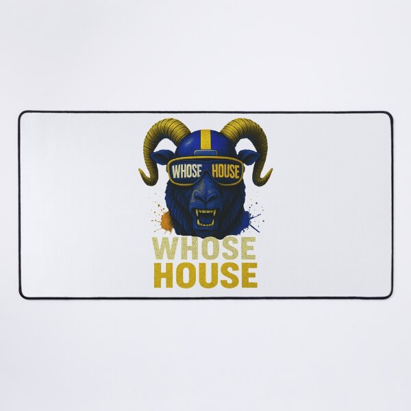 Item preview, Rams Whose House Ram Game Day designed and sold by LAKERSIN5.