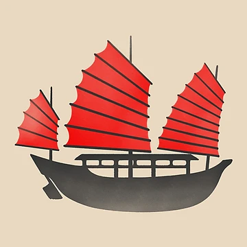 Artwork thumbnail, Junk Boat by RorisRealms