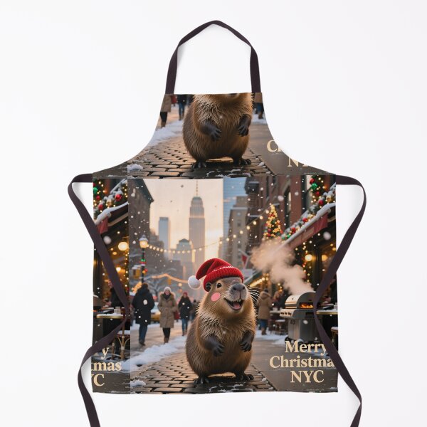Item preview, Christmas Capybara designed and sold by casamomo.