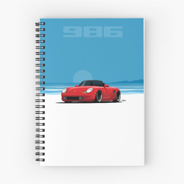 Item preview, Retro Porsche 986 Boxster beach illustration Essential  designed and sold by blackdogshop.