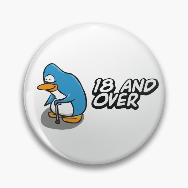 Item preview, 18 and over penguin designed and sold by laur104.