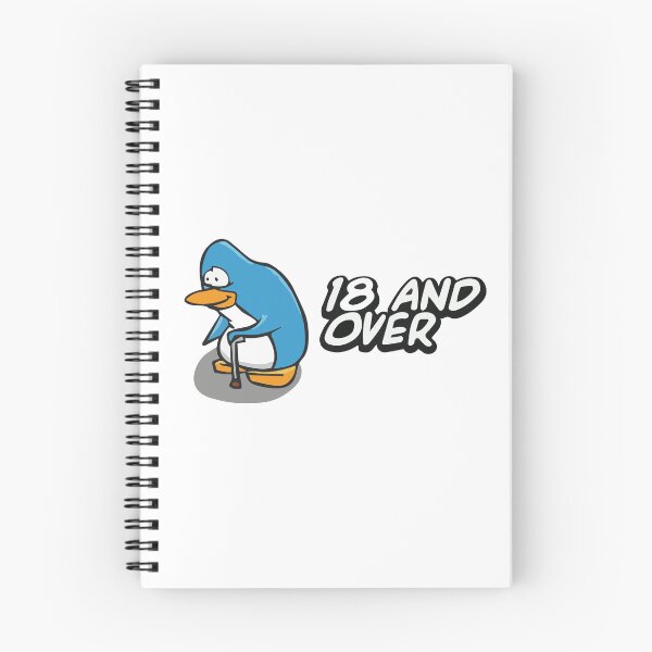 Item preview, 18 and over penguin designed and sold by laur104.