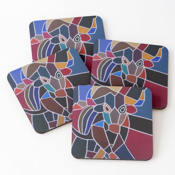 Item preview, Abstract Bull designed and sold by Alfred Fox Art.