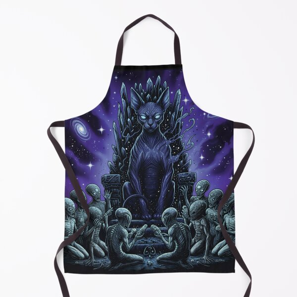 Item preview, Alien Sphynx Worshipped by Cosmic Cult designed and sold by LinaValearte.