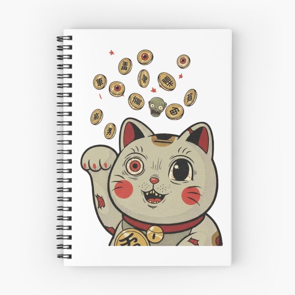 Item preview, Zombie Lucky Cat (Maneki - Neko) | Plants vs. Zombie Pop Art designed and sold by chunzartshop.